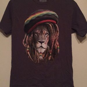 Rasta Lion tee shirt